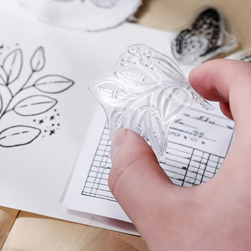 Transparent Silicone Stamp Comic Printing & Stamping