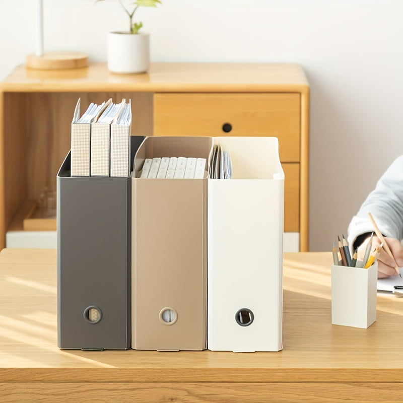 A4 Foldable Bookshelf Student Desktop Book Storage Rack