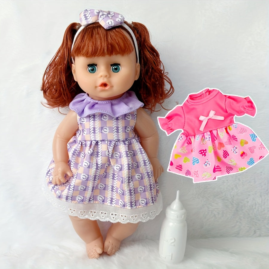 Changeable Doll Toy for Playing House Birthday Gift