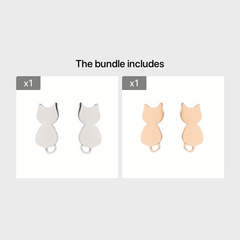 Stainless Steel Animal Stud Trinkets Earrings