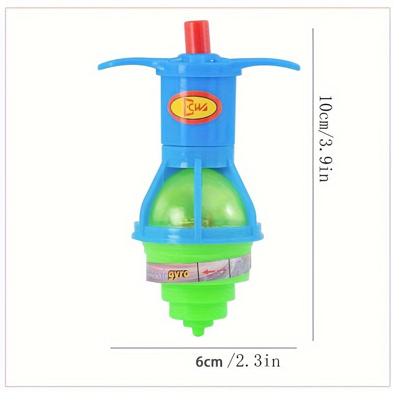 2pcs LED Flash Spinning Toys Glow Spinning Top Party Supplies