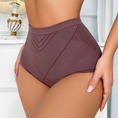 Geometric Pattern Briefs Stretchy Intimates Panties