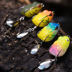 Bionic Frog Lure Double Hook Blade Fishing Accessories