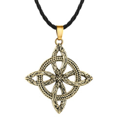 Vintage Viking Planet Necklace Men's Amulet Jewelry