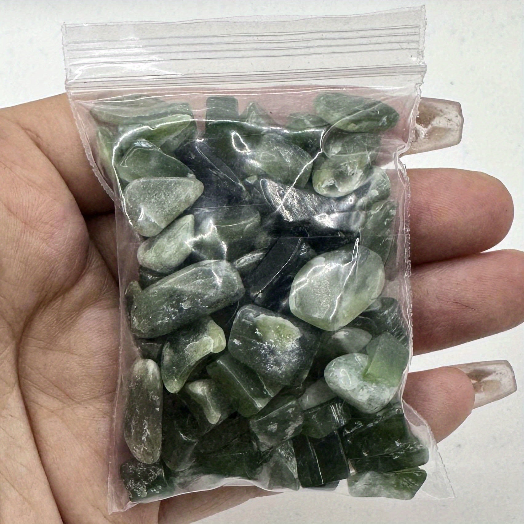 Natural Crystal Chips 50g 100g Green Aventurine Red Jasper Sodalite
