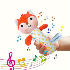 Soft Plush Fox Baby Music Toy - Nursery and Playtime Sensory Development