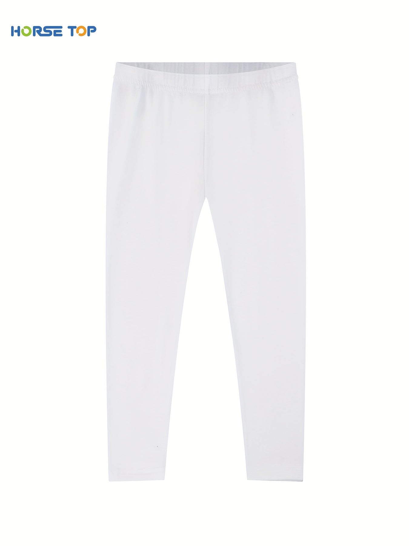 2pcs Girls Comfortable Leggings Elastic Waist Pants