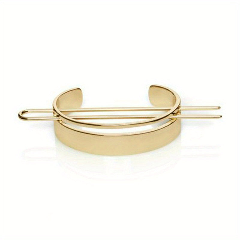 Metal Feather Hairpin Classic Hairpin Female Headwear Hair Accessories