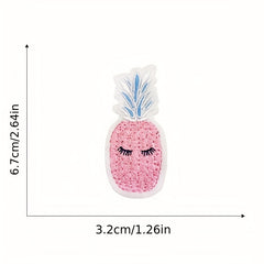 20pcs Cactus Embroidered Patch DIY Clothing Jacket Dress Accessories