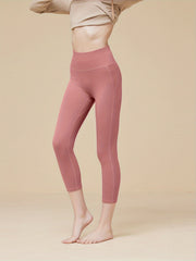 Women's Solid Thermal Pants Soft & Comfy Slim Elastic Tights