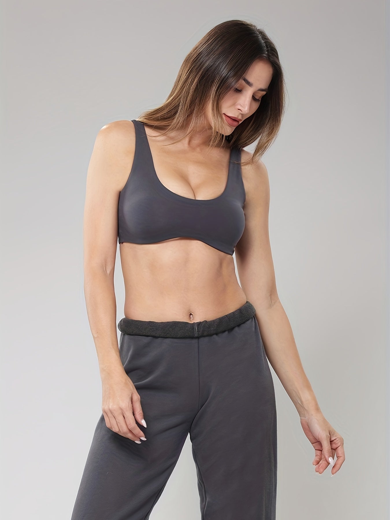 Wireless Sports Bra Comfy & Breathable Workout Tank Bra