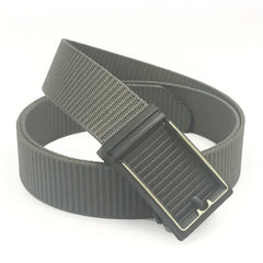 Men's Nylon Automatic Buckle Belt Slim Versatile Belt