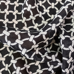 Classic Linen Scarf Autumn Winter Print Long Shawl