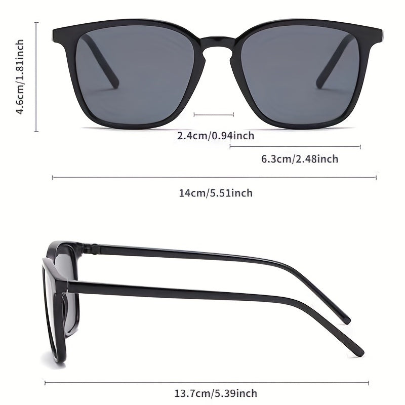 Square Frame Sunglasses Vintage Star Street Glasses Shades For Women