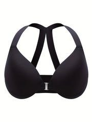  Front Closure Bra Women's Comfortable T Shirt Bra
