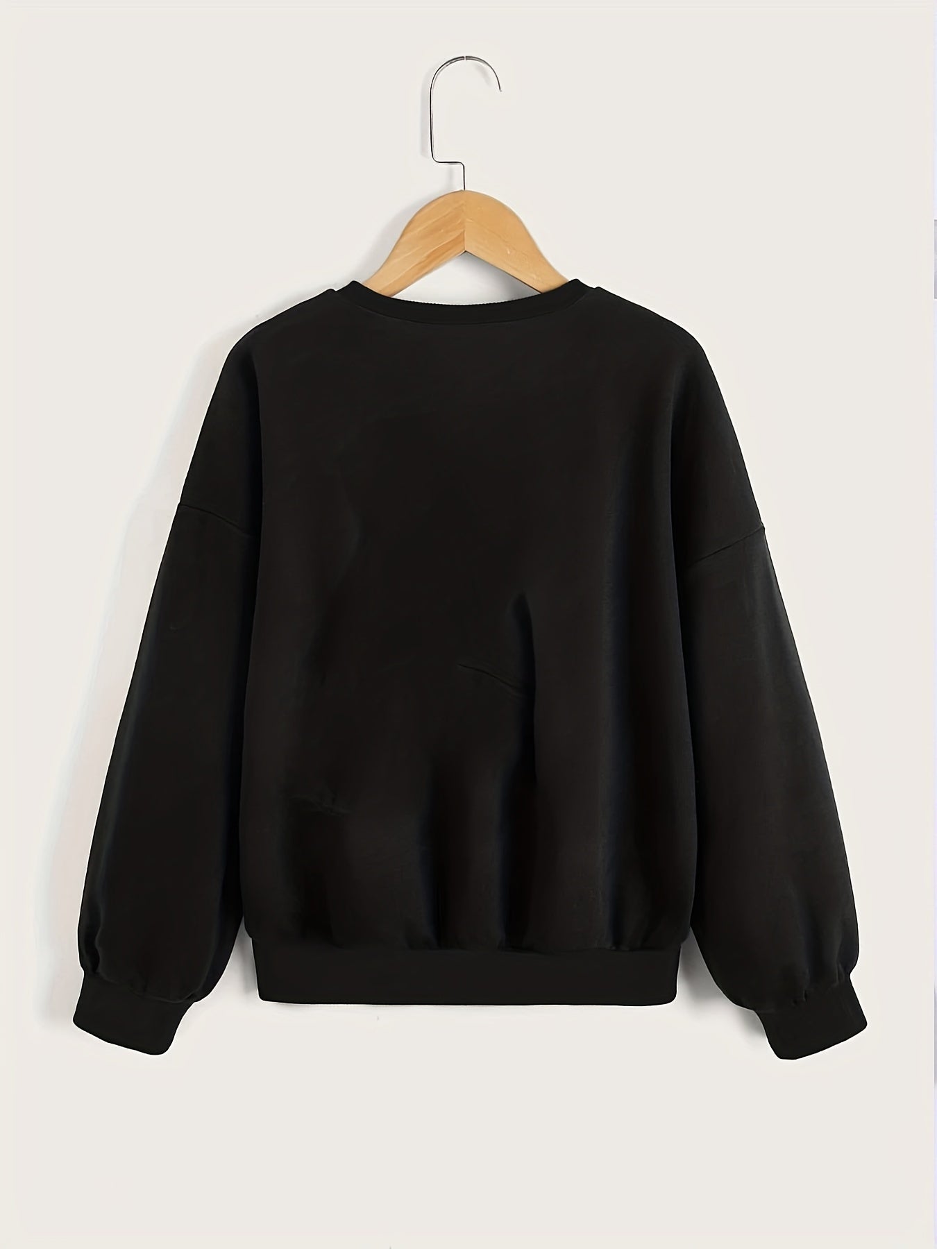 Girls' Brooklyn Graphic Long Sleeve Sweatshirt Round Neck Pullover Spring Fall