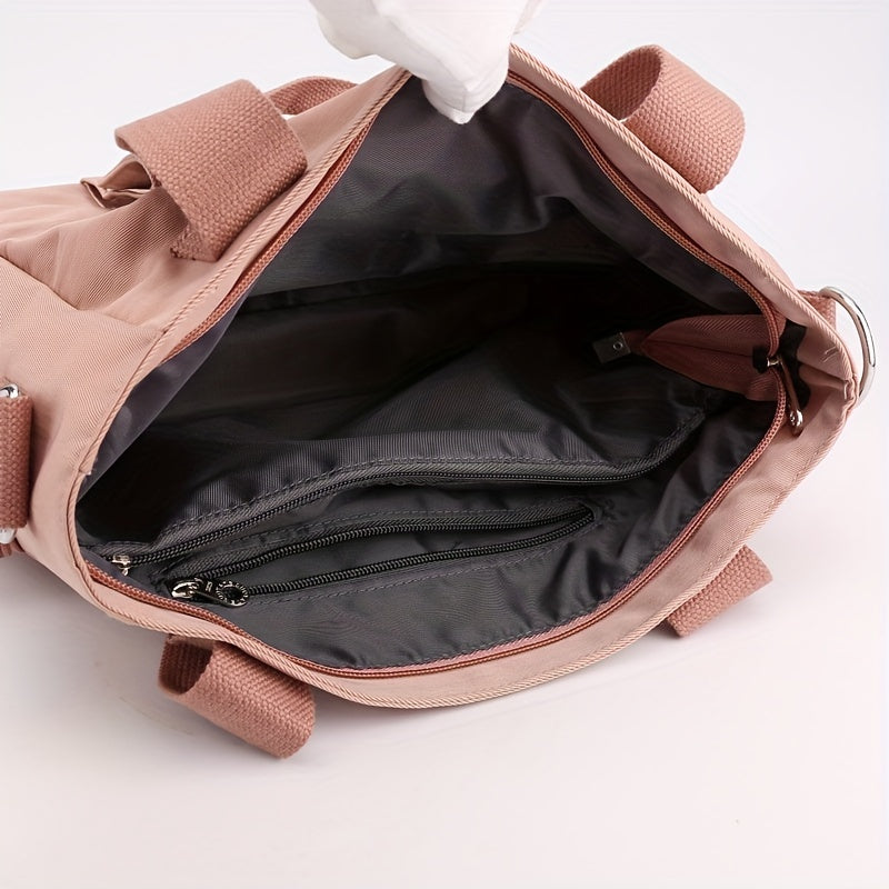 Large Capacity Shoulder Bag Solid Sports Bag Versatile Storage