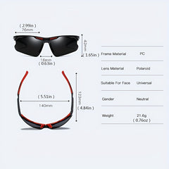 Men's Polarized Cycling Sports Sunglasses UV Protection
