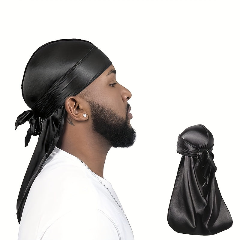 Outdoor Casual Satin Silky Du rag For Men And Women