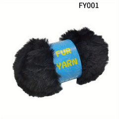 Soft Yarn Faux Mink Fur Yarn For DIY Knitting And Crocheting