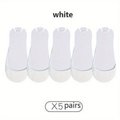 5 Pairs Half Palm Slingback Socks Women's Stockings