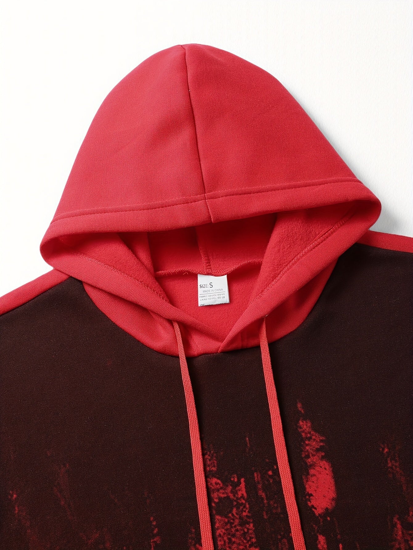 Gradient Print Men's 2pcs Outfit: Hoodie & Sports Trousers