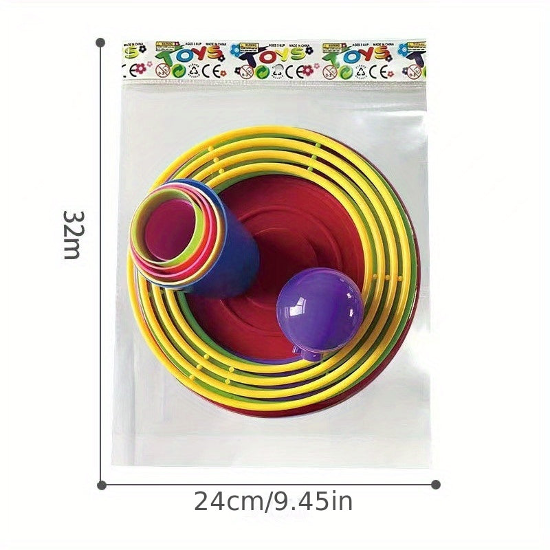 Kids Hoop Toy Parent-child Indoor Outdoor Puzzle Game Competition