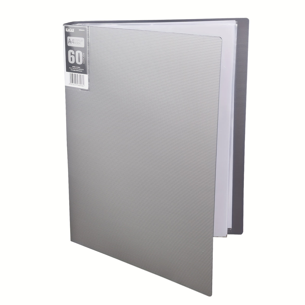 60 Pocket 8.5X11 Binder with Plastic Sleeves