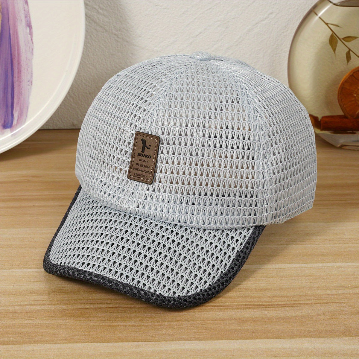 Summer Mesh Breathable Baseball Cap Sport Trucker Hat Quick Dry Full Mesh