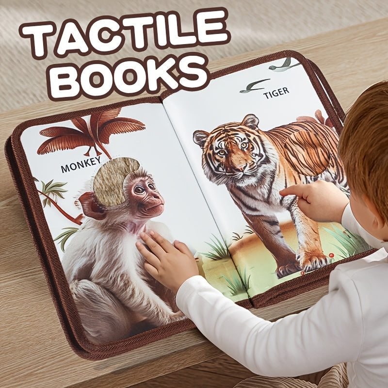 Interactive Animal Touch Book for Babies and Toddlers