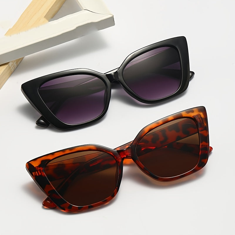 Tortoiseshell Frame Sunglasses Women Tinted Lens Retro Classic Vintage Shades