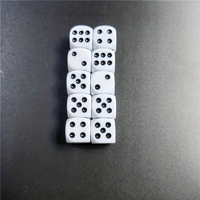 10pcs Dot Dice Set for Club Party Table Game Board Game
