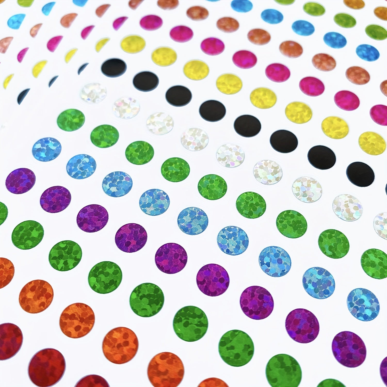 3520pcs Colorful Coding Labels 1/4" Dot Stickers 16 Colors