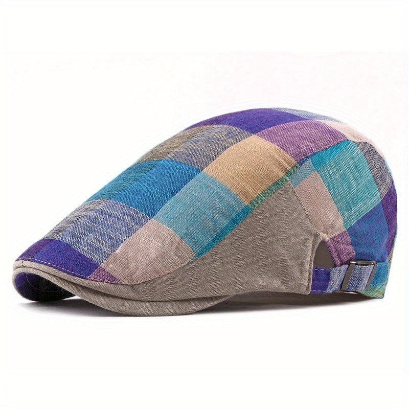 Adjustable Flat Brim Cap Snapback Hat
