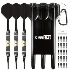 3pcs Soft Dart Set with 30 Tips for Training