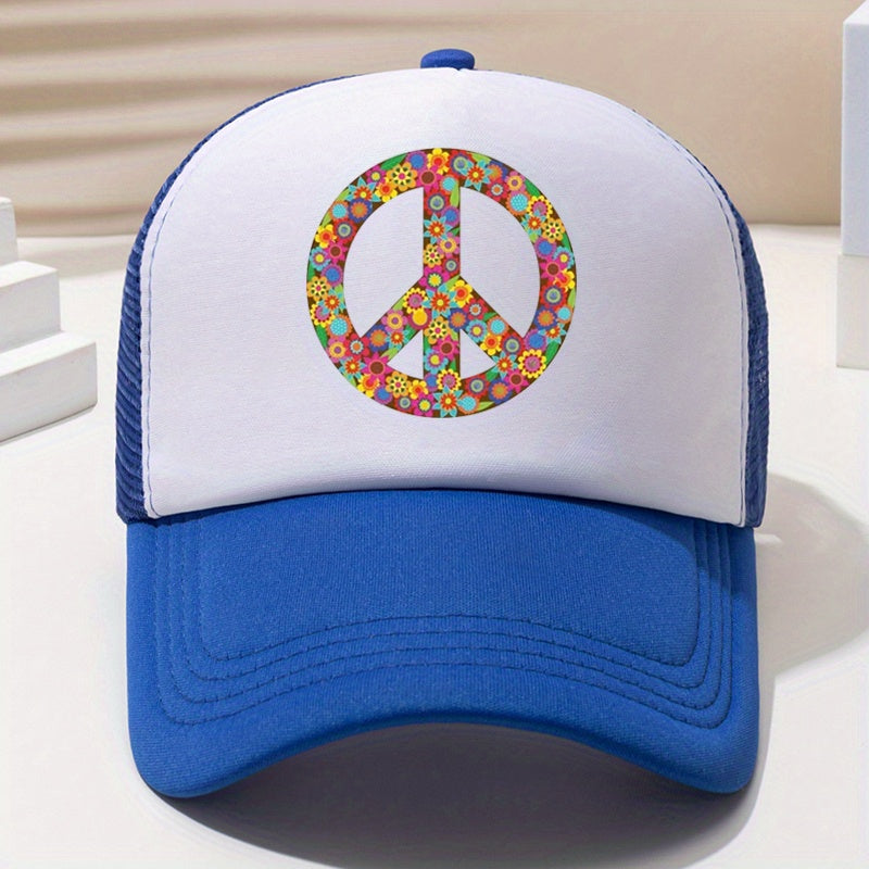 Men's Letter Printed Baseball Cap Summer Sunshade Hat