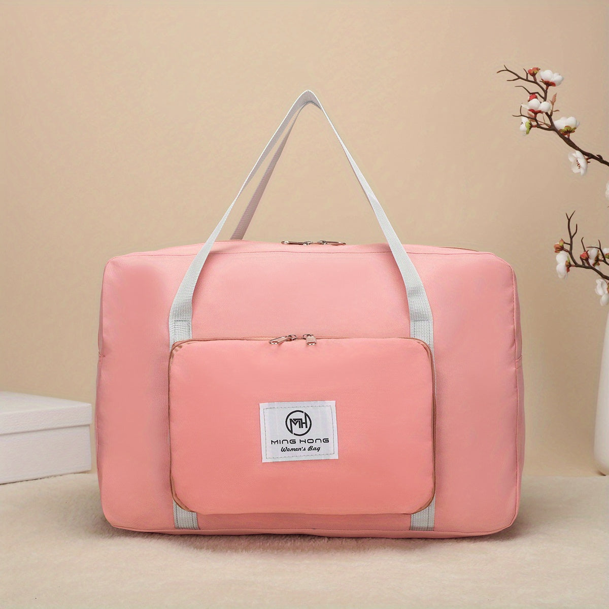 Foldable Travel Storage Bag Wet Dry Separation Duffle Bag Gym Carry On Luggage