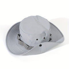 Wide Brim UV Protection Sun Hat Boonie Hat Fishing Hiking Outdoor Hat