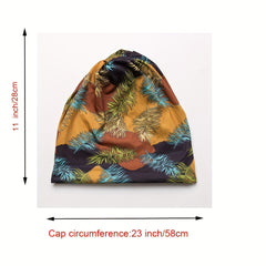 Print Pullover Cap Dual Use Stacking Cap For Men And Women