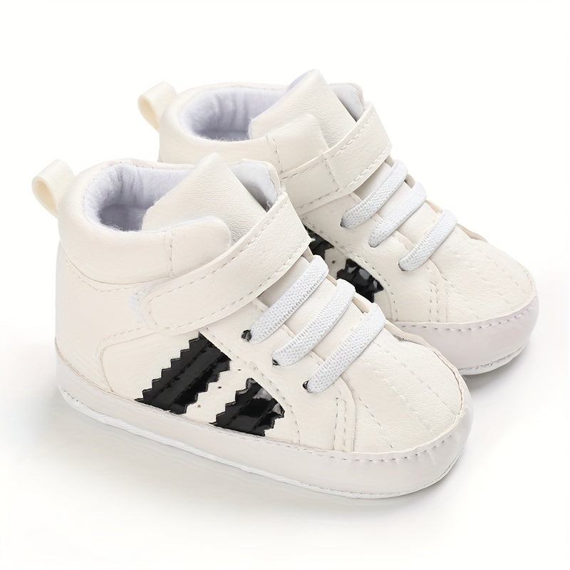Baby Boy's Lightweight Non Slip Sneakers for Indoor Outdoor Walking