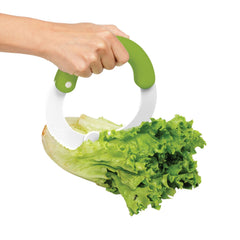 Plastic Salad Chopper - Ideal for Lettuce, Vegetables, and More