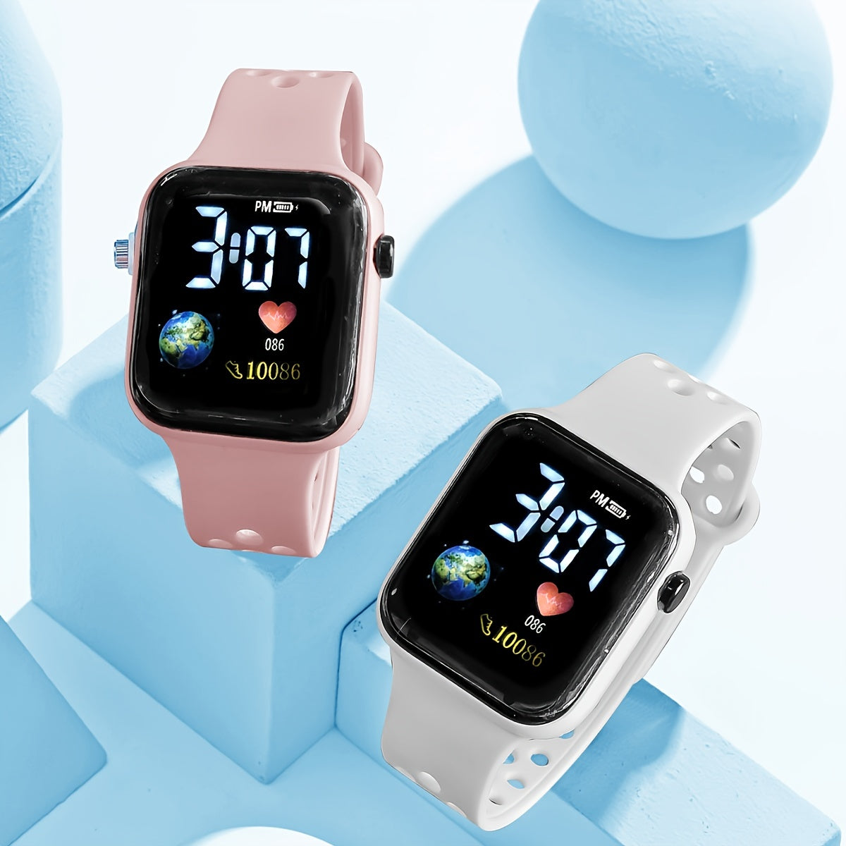 LED Sports Watch For Girls Kids