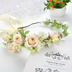 Pastoral Style Flower Headband Summer Hair Band Women's Hair Accessories