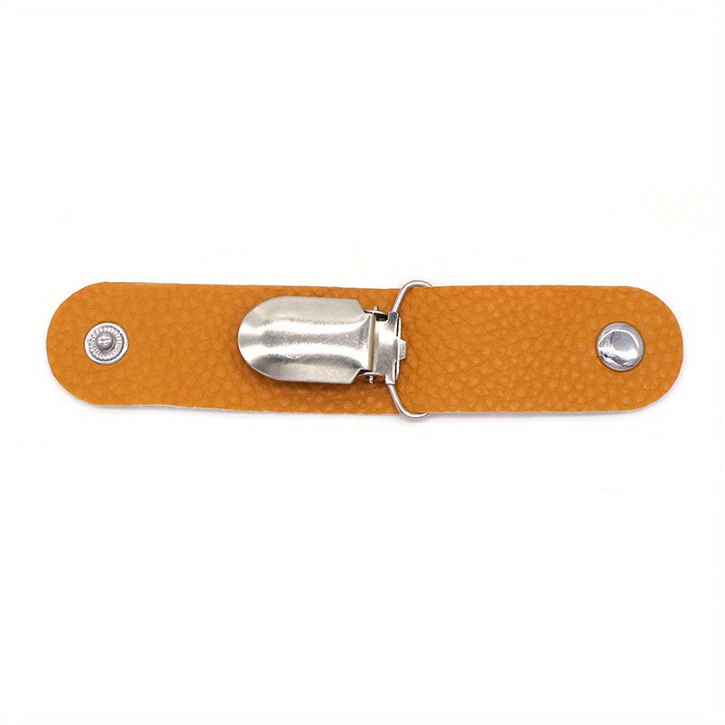 PU Leather Hat Clip Travel Hat Clips For Luggage