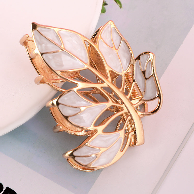 Metal Hair Claw Clips Flower Hair Clamp Geometric Hair Clips Hair Accessories