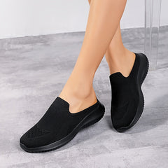 Summer Slip On Sneakers Women's Shoes Breathable Lightweight Flat Shoes