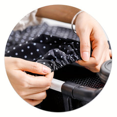 Stroller Waterproof Rain Cover, Windproof Dust Shield for Baby Strollers