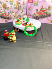 6 In 1 Christmas Train Building Blocks Educational Toys DIY Model Christmas Gift