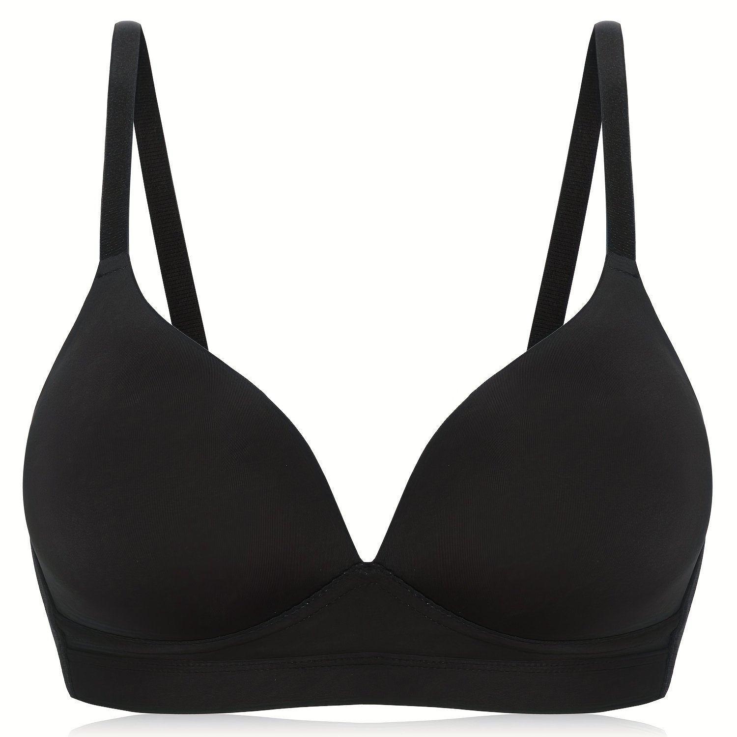 Solid T Shirt Bra Push Up Bra Women's Lingerie