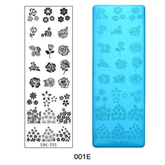 Nail Art Template DIY Stamping Plate Manicure Tool For Women Home Salon
